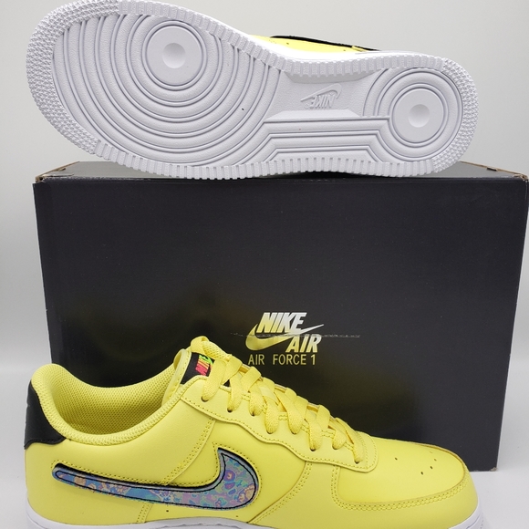 Nike Air Force 1 '07 LV8 Yellow Pulse - Picture 4 of 6